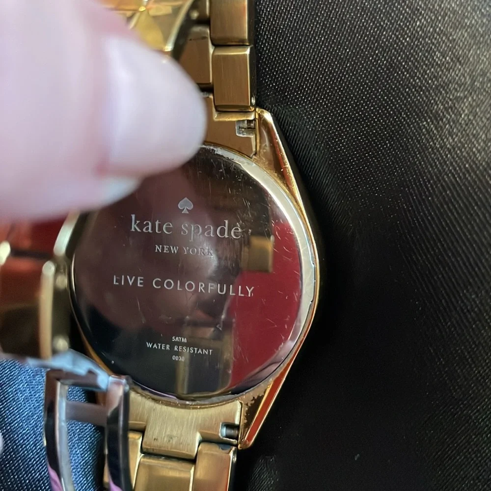 Kate Spade watch with Pink Spade and date